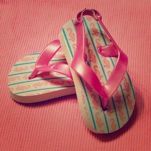 Toddler Girls Seahorse Sandals Size 3/4